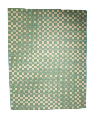 Made In Egypt 8x10 Indoor Outdoor Icon Geometric Area Rug | TJ Maxx