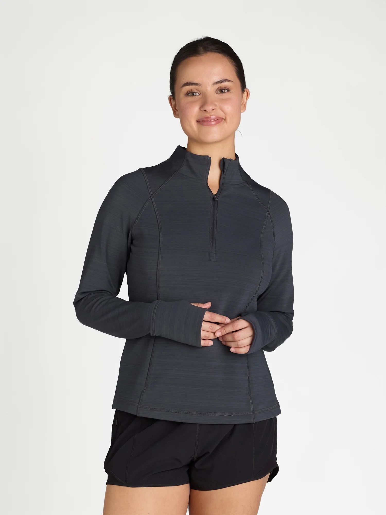 Avia Women's Quarter-Zip Performance Jacket, Sizes XS-XXXL | Walmart (US)