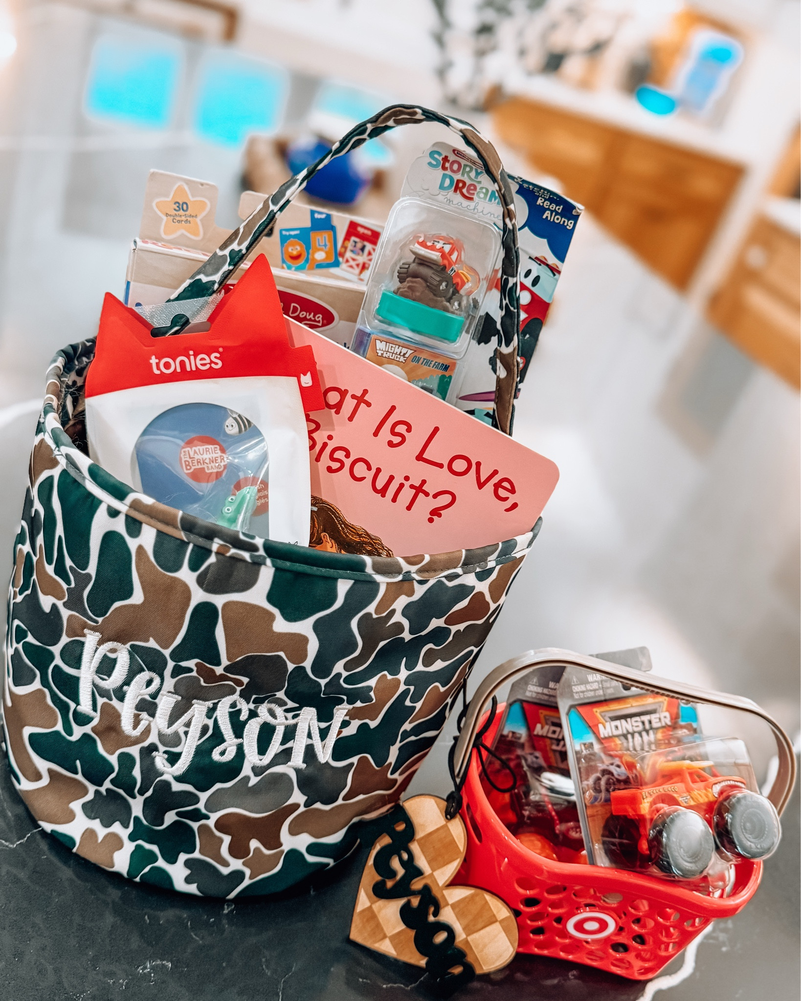Valentines Basket for toddlers 

#LTKBaby #LTKKids #LTKSeasonal