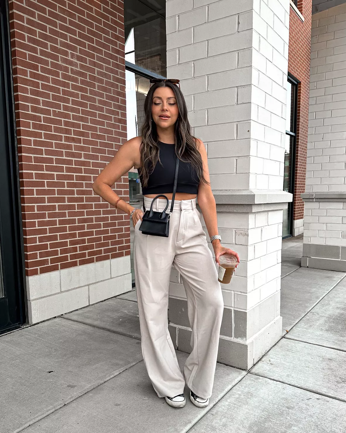 The Way-High Drape Pant curated on LTK  Wide leg trousers outfit, Wide leg pants  outfit work, Wide leg pants outfit