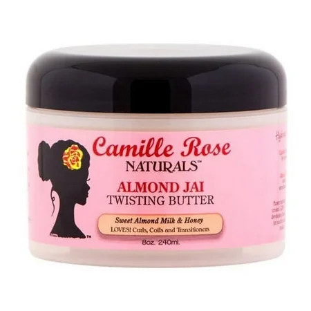 Camille Rose Almond Jai Smooth & Elongate Twisting Butter with Sweet Almond Milk & Honey, 8oz | Walmart (US)
