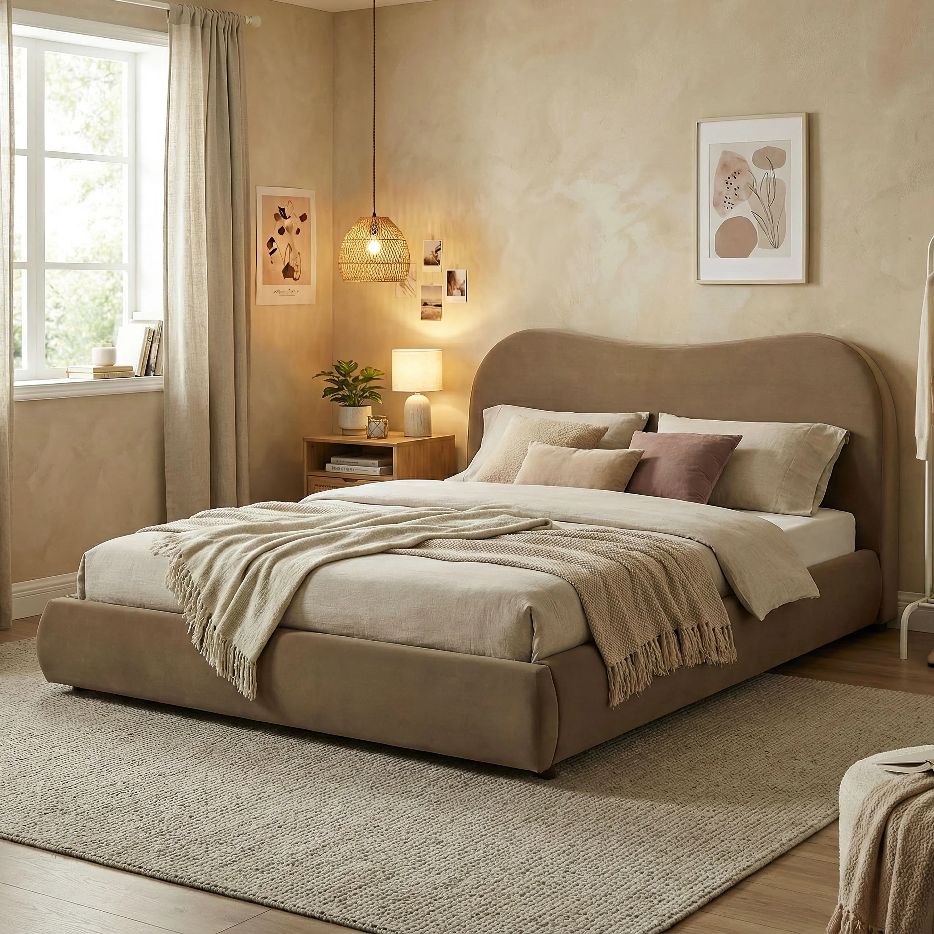 Everly Quinn Colyt Platform Bed With Built-In Footboard Drawer - Wayfair Canada | Wayfair North America