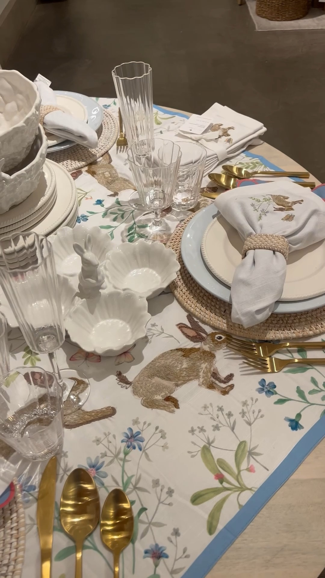 Pottery Barn has the CUTEST Easter table setting decor! I popped in the store recently and got some inspiration and wanted to share so you can get inspired to decorate your home for easter and spring! A lot of the decor is on clearance sale too! I really love the glass cups with carrots & bunnies 🥕🐰 

#LTKSeasonal #LTKSaleAlert #LTKHome
