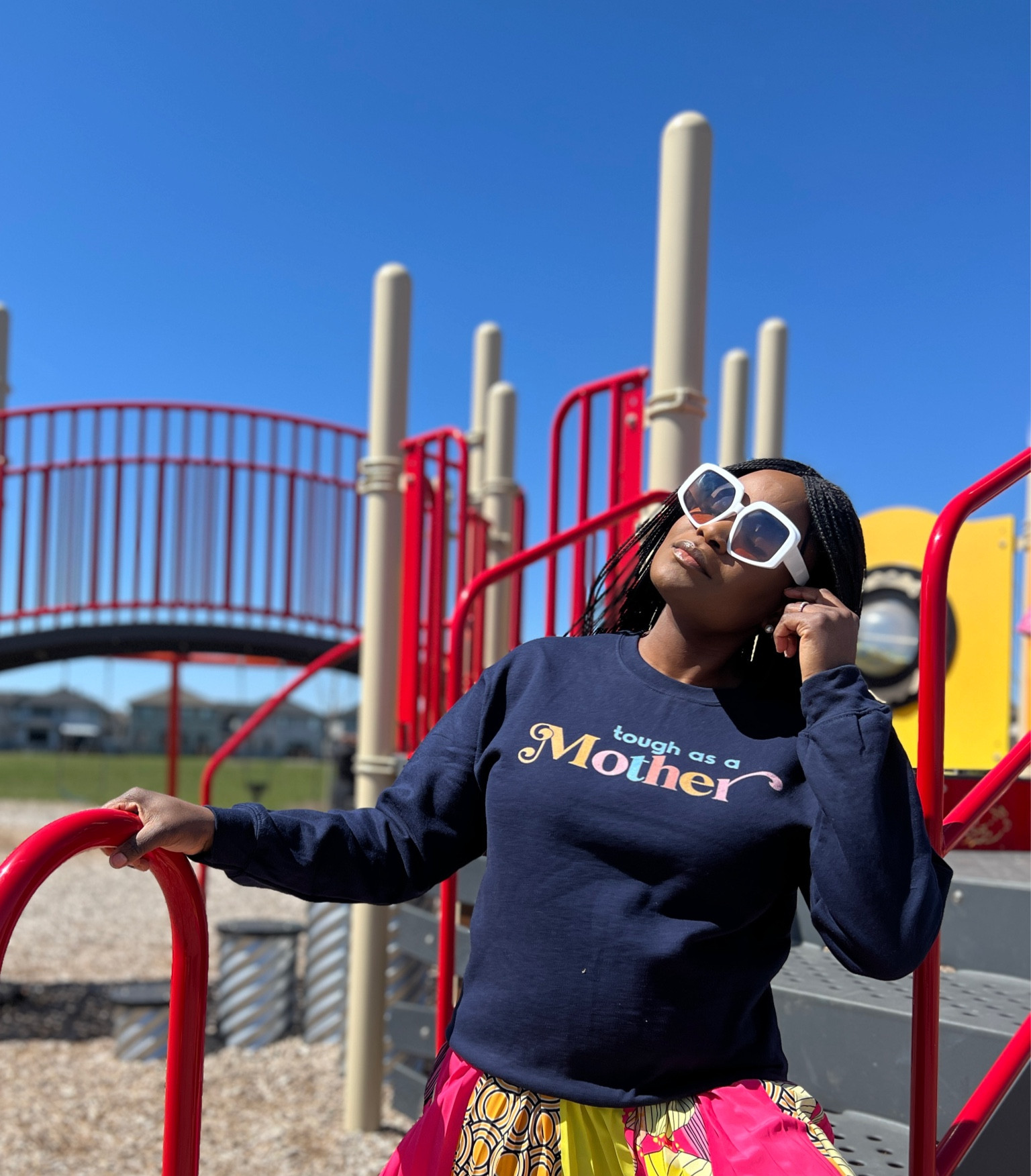 “Tough as a mother…” I received this printed sweatshirt from @thelittlelemonscompany via @shop.ltk just in time for Mother’s Day, and the message is so empowering and sums up my motherhood journey. I couldn’t think of a more thoughtful and perfect gift to honour a mom this Mother’s Day. Check out @littlelemonscompany LTK shop for more on their amazing products. I’ve also linked this sweatshirt in my LTK shop @curatedbynx below, so you can shop directly from there. 👇🏾 

#LTKGiftGuide #LTKstyletip #LTKkids