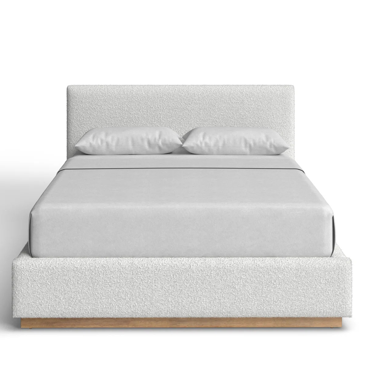 Drago Boucle Upholstered Bed Frame | Wayfair North America