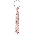 Spring Notion Boys' Cotton Floral Skinny Zipper Tie | Amazon (US)