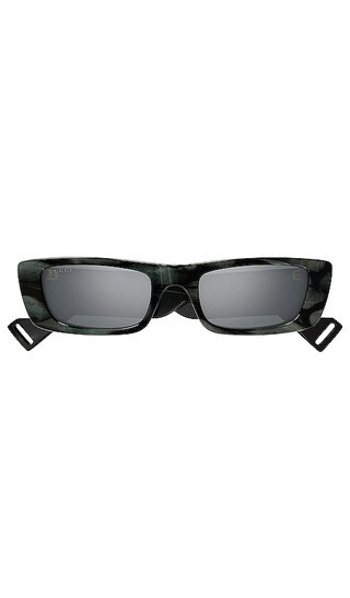 Gucci Slim Rectangular in Black. | Revolve Clothing (Global)