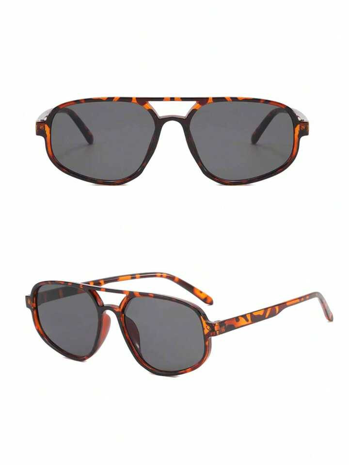 Red Leopard Sunglasses | SHEIN