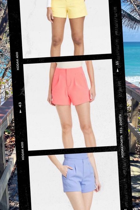 Great summer short in fun colors. Size up 1 size - 2 if you carry more weight in the middle. High waisted, nice open leg hole. 

#LTKsalealert #LTKstyletip #LTKfindsunder50