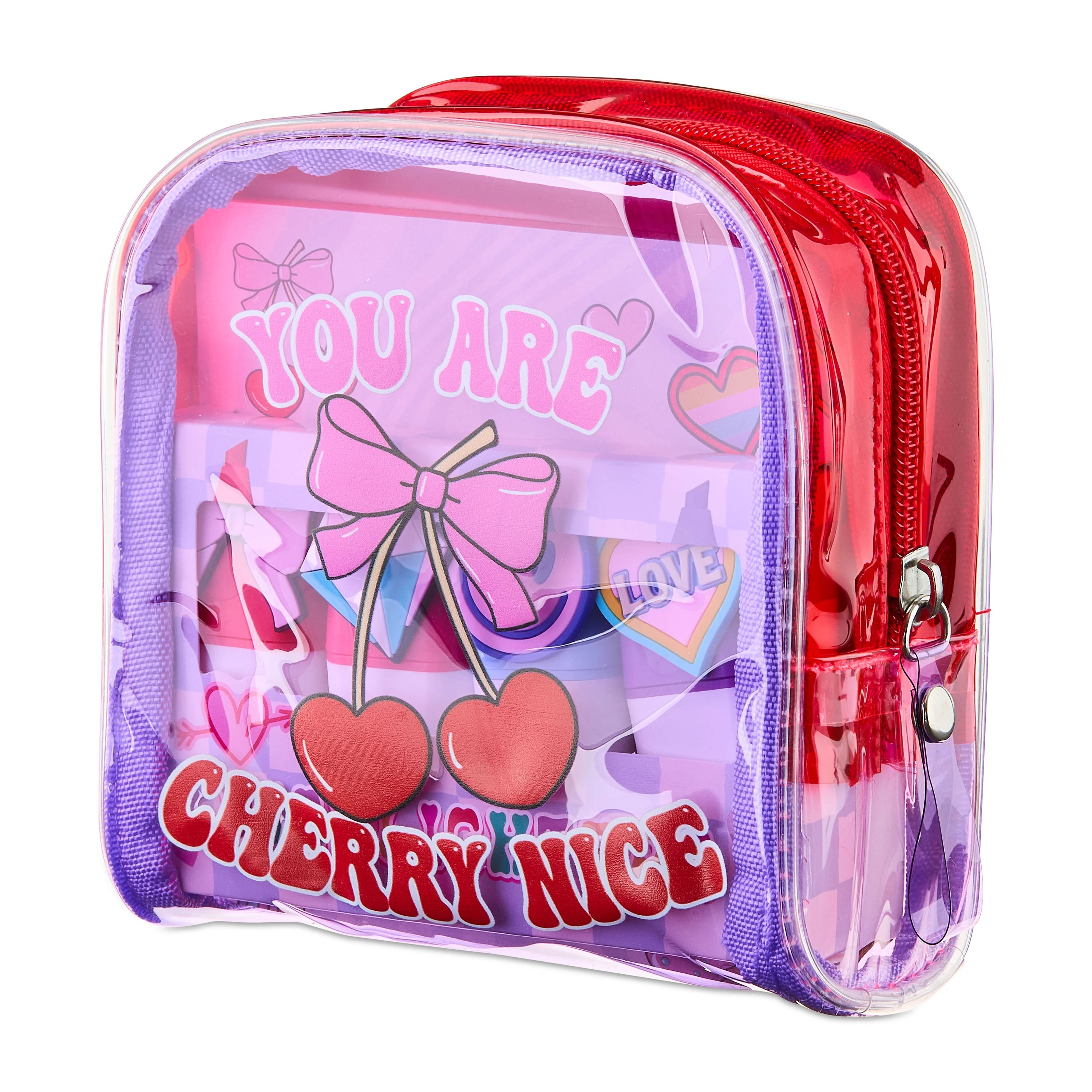 Pouch Gift Set, You are Cherry Nice, Purple and Red, Valentine's Day by Way To Celebrate | Walmart (US)