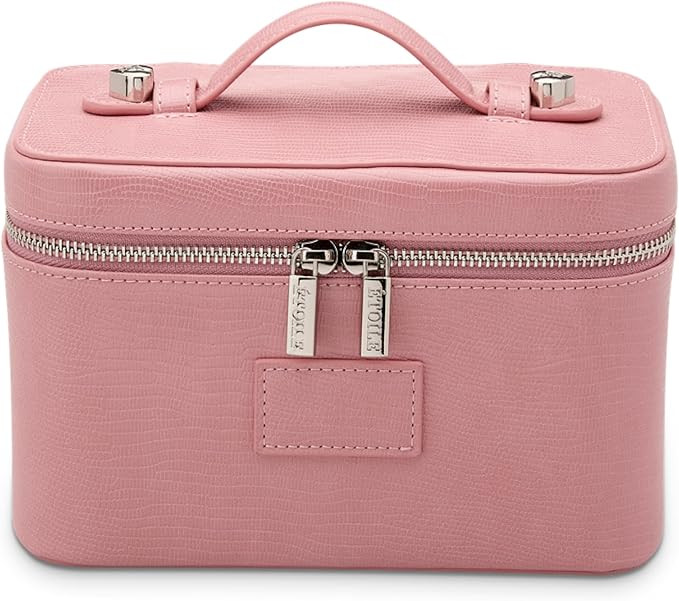ETOILE - Mini Vanity Case Crush - Stylish Travel Makeup Bag Organizer With Removable Dividers | Amazon (US)