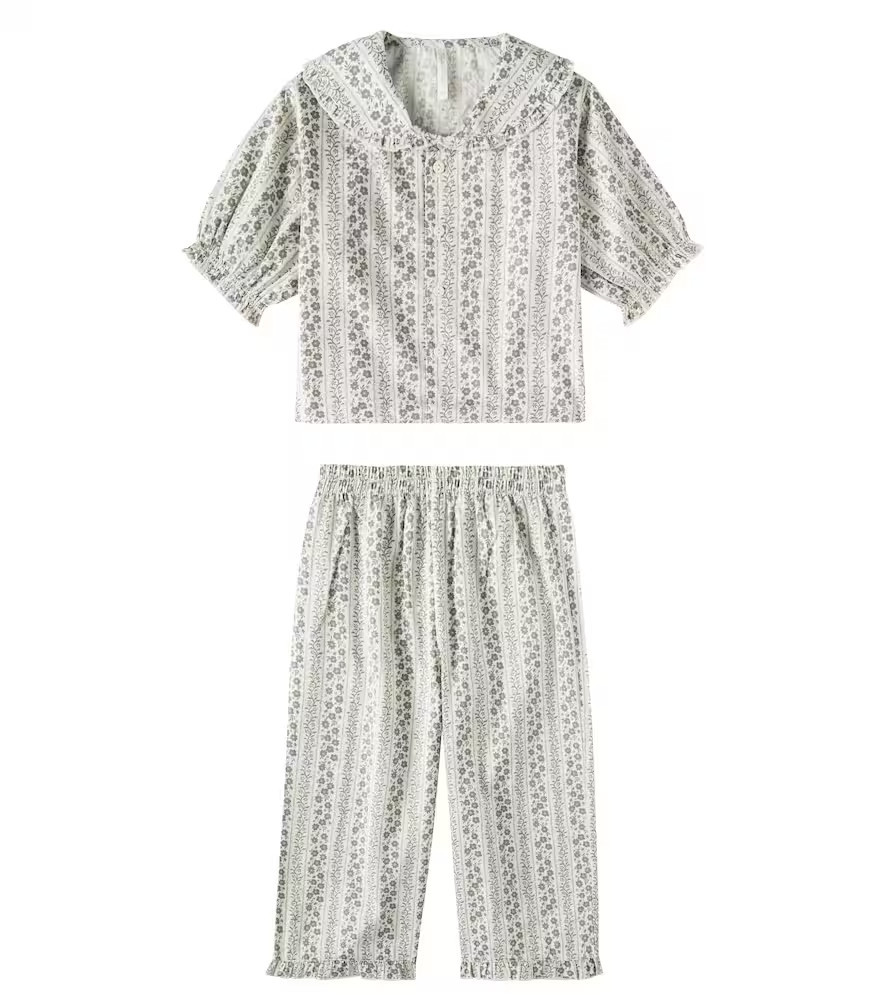 Rylee + Cru Vines printed ruffed pajamas | Mytheresa (US/CA)
