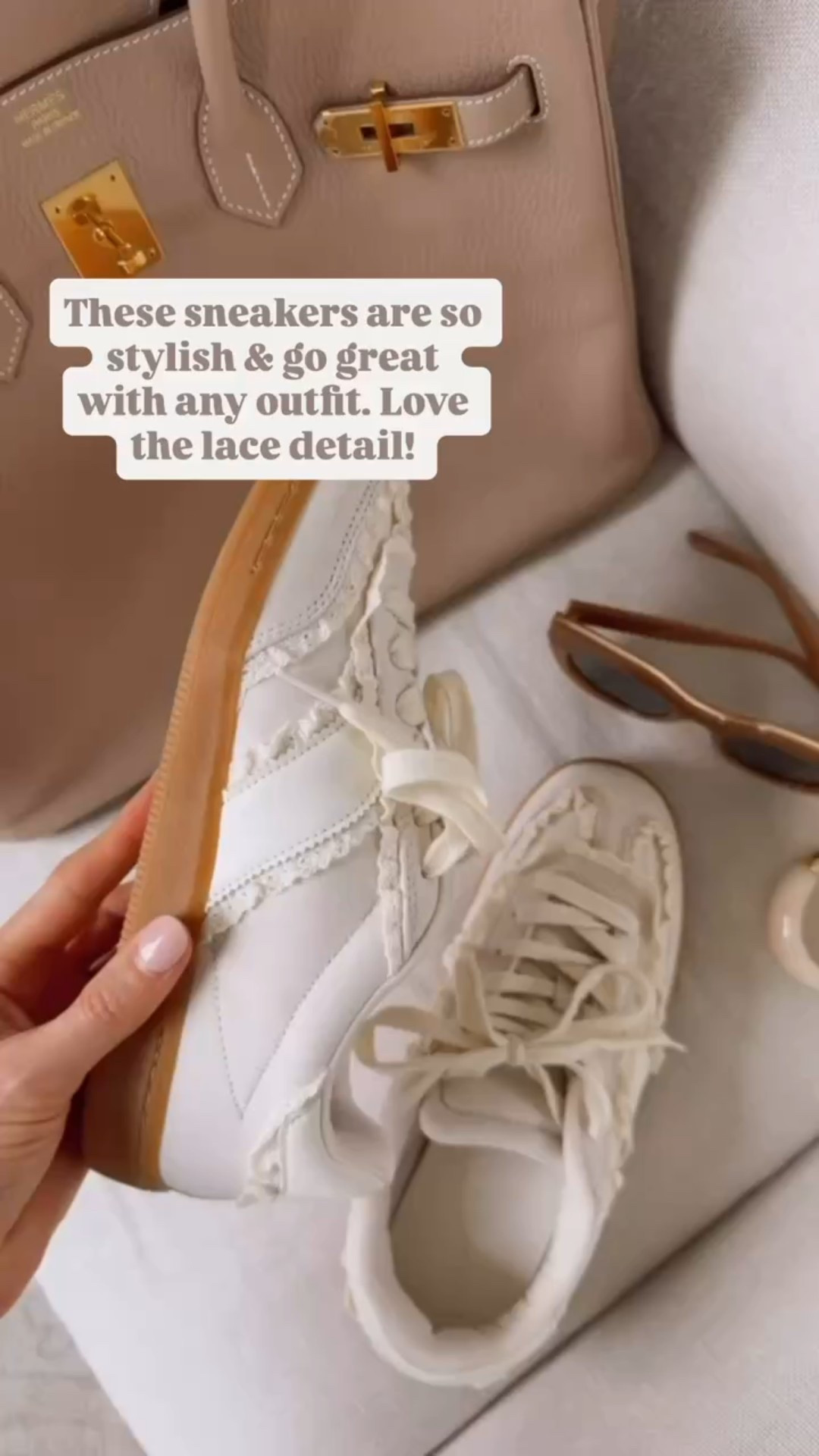 These neutral sneakers are under $45! 👏🏼 I love the ruffle detail! Such a great shoe for spring, & they are so comfortable!

Loverly Grey, Target, sneakers, spring shoes, spring accessories 

#LTKSeasonal
