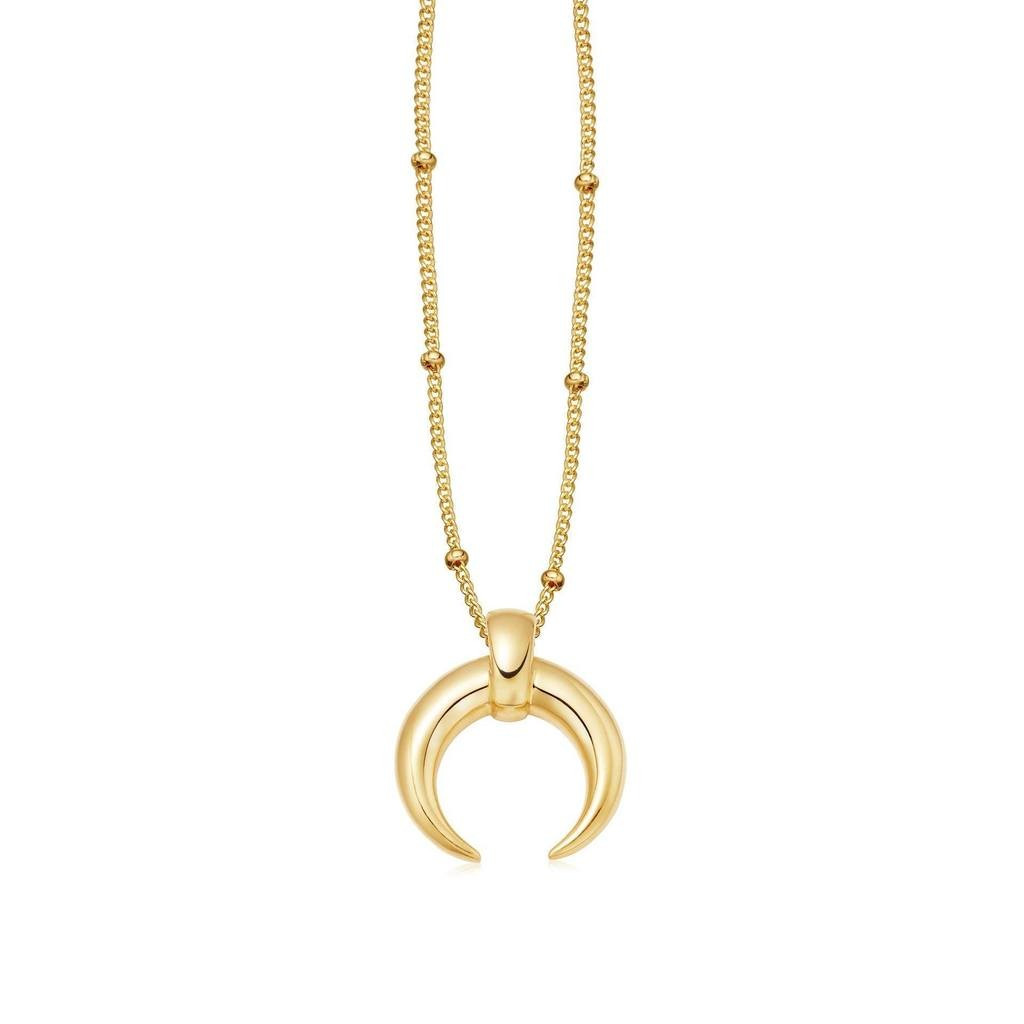 Lucy Williams Gold Large Horn Necklace | Missoma