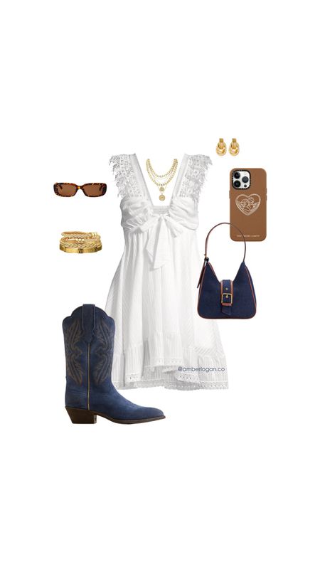 Denim cowgirl boot outfit inspo

Cowboy boots, western boots, country concert outfit inspo, summer outfit idea, white dress, engagement photoshoot 

#LTKFindsUnder100 #LTKStyleTip #LTKShoeCrush