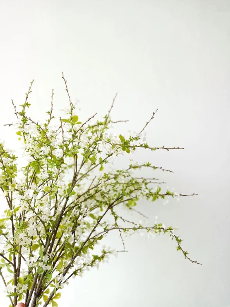 35 LONG Artificial Snow Willow Decor Sticks Floral Arrangement Table Decor Home Office Decor Wedd... | Etsy (US)