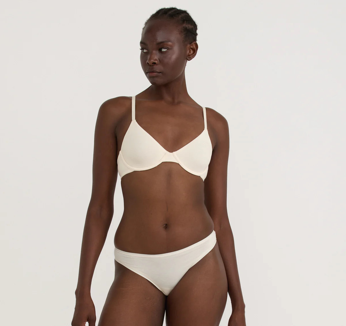 Core Unlined Demi Bra | Organic Basics