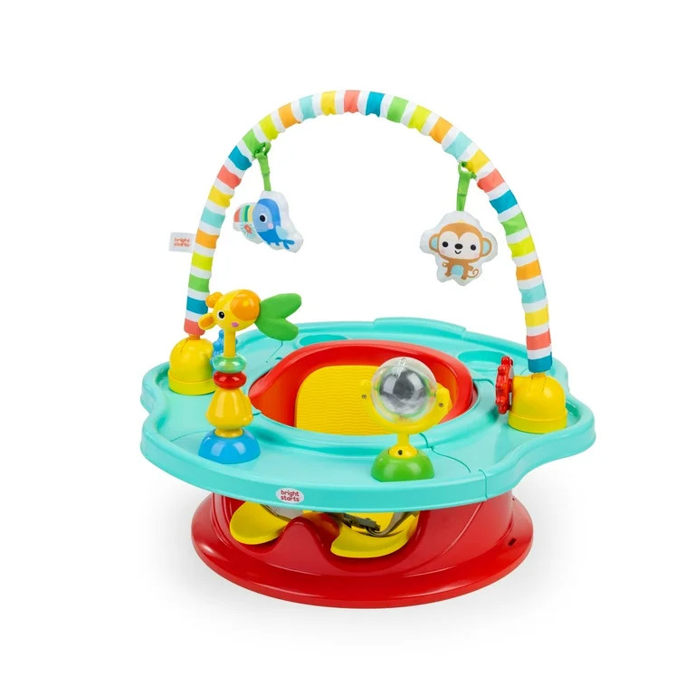Bright Starts SuperSeat 3-in-1 Seat, Playful Paradise, Unisex, Infant | Walmart (US)