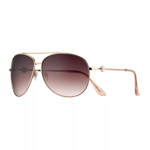 LC Lauren Conrad Crux 59mm Aviator Sunglasses | Kohl's