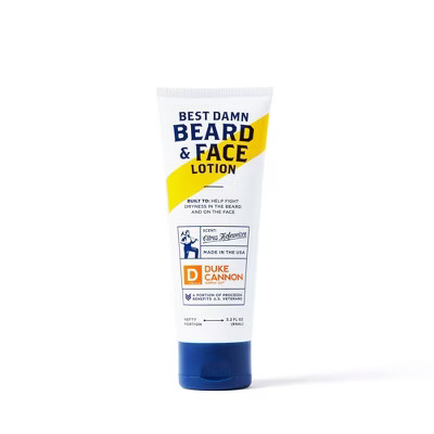 Duke Cannon Supply Co. Best Beard & Face Lotion - 3 fl oz | Target