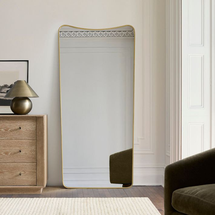 Lance Metal Floor Mirror | West Elm (US)