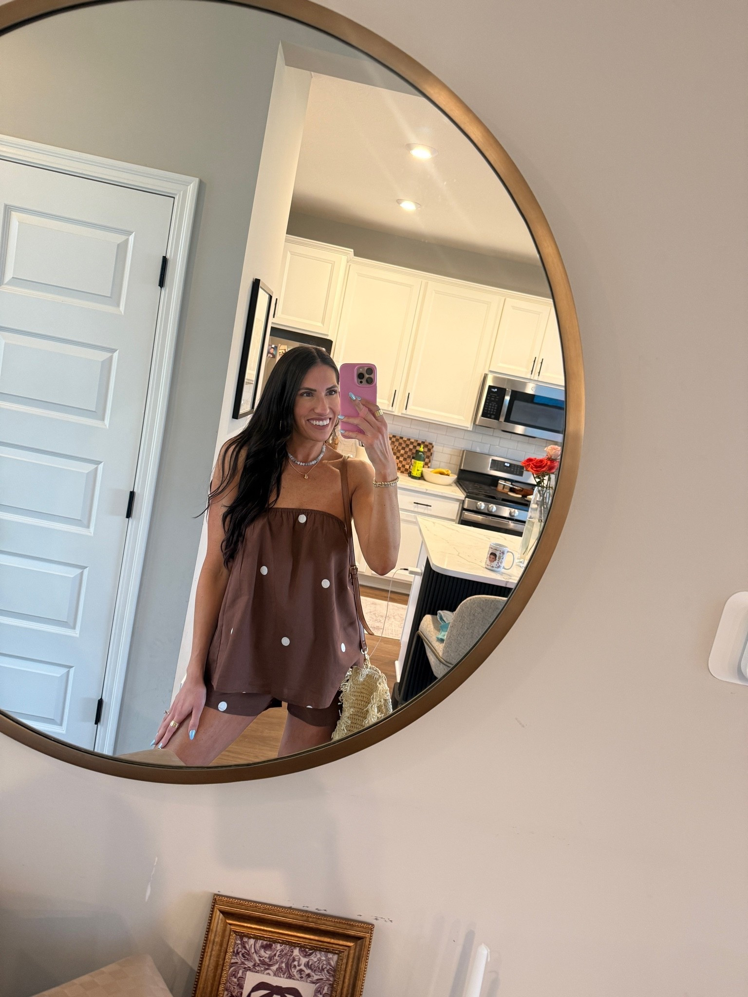Cutest Amazon set 
Wearing size small
Order in time for Mother’s Day 🤎

#LTKMothersDay #LTKdayinmylife #LTKootd