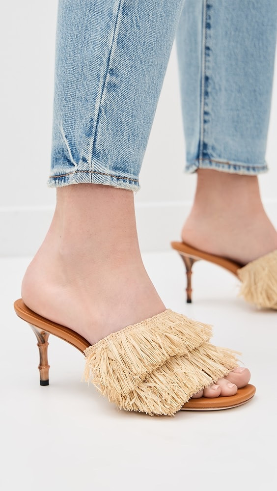 Fringe Playa Bamboo Heels | Shopbop