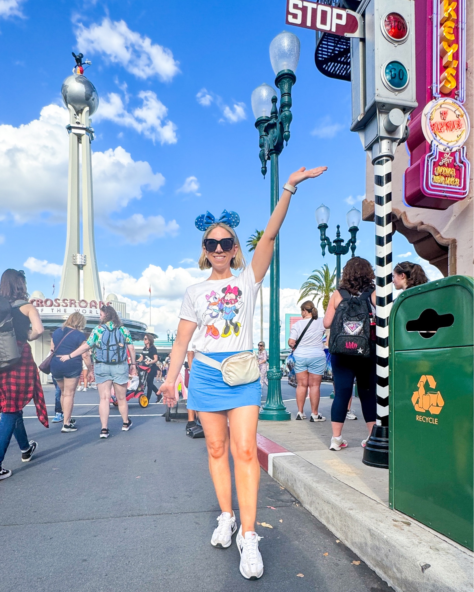 Tshirt true to size - size small 
Mouse ears 
Disney outfit 
Athleisure 
Disney tee shirt 
Disney ears 

#LTKover40 #LTKfindsunder100 #LTKSeasonal