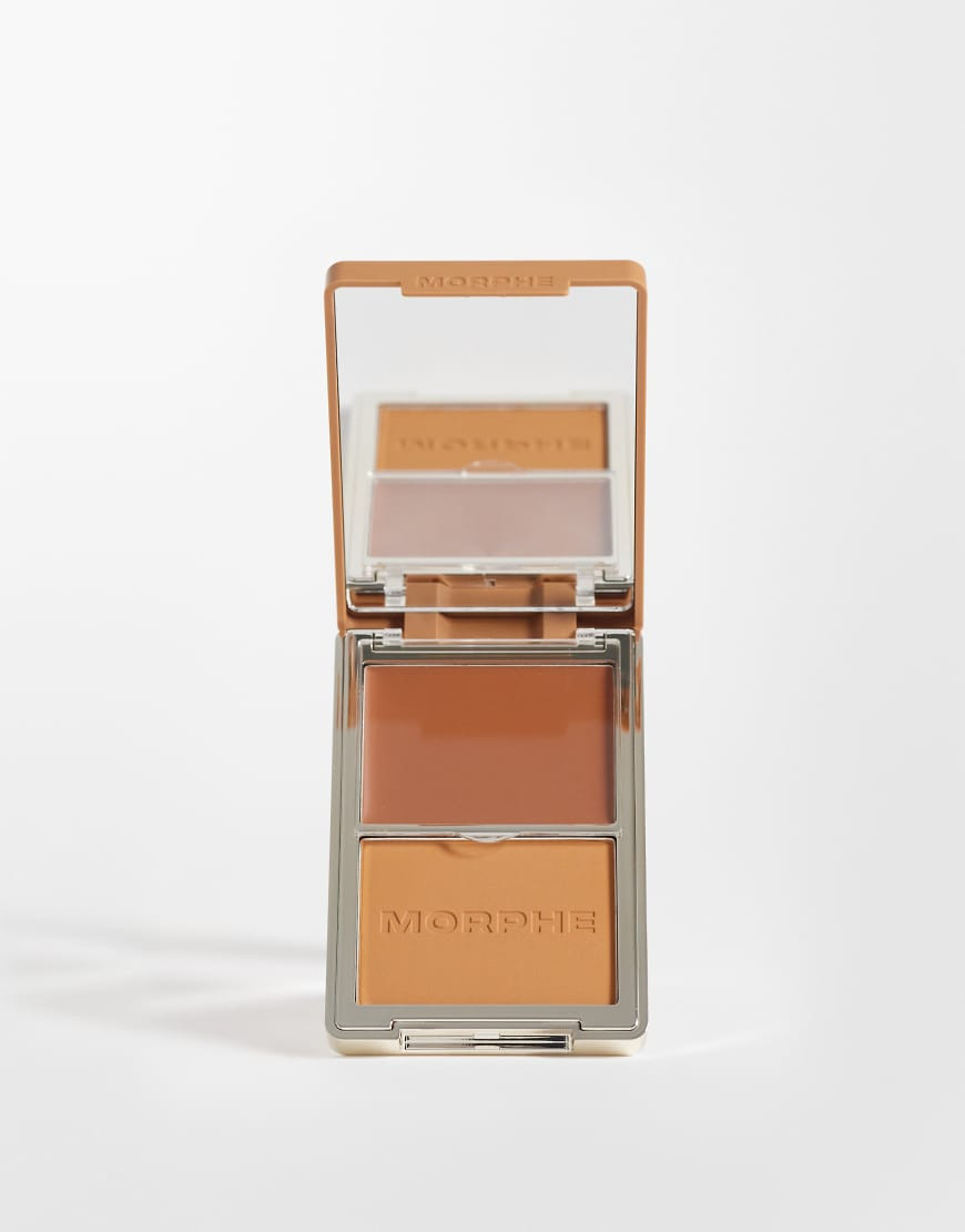 Morphe Cheek Thrills Bronze & Tone Bronzer Duo - Amalfi Coast-Neutral | ASOS (Global)