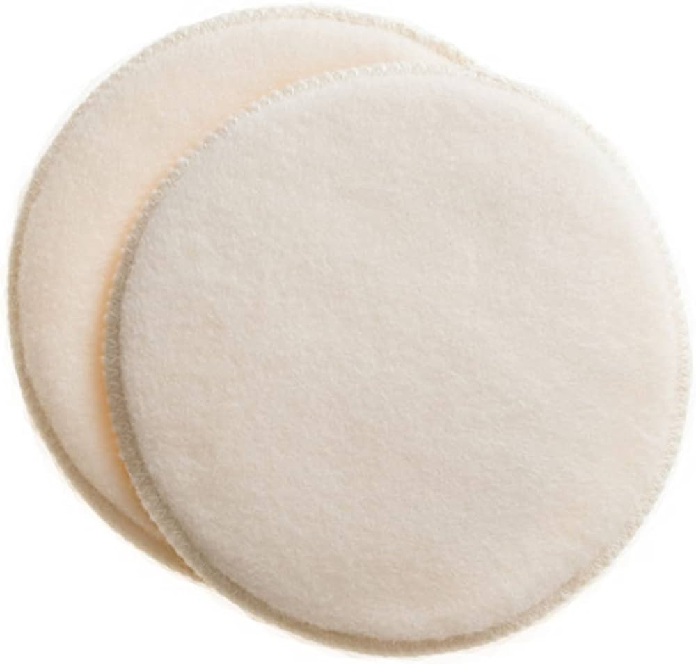 LANACare Organic Nursing Pads l Reusable Breast Pads, Style Softline, S | Amazon (US)