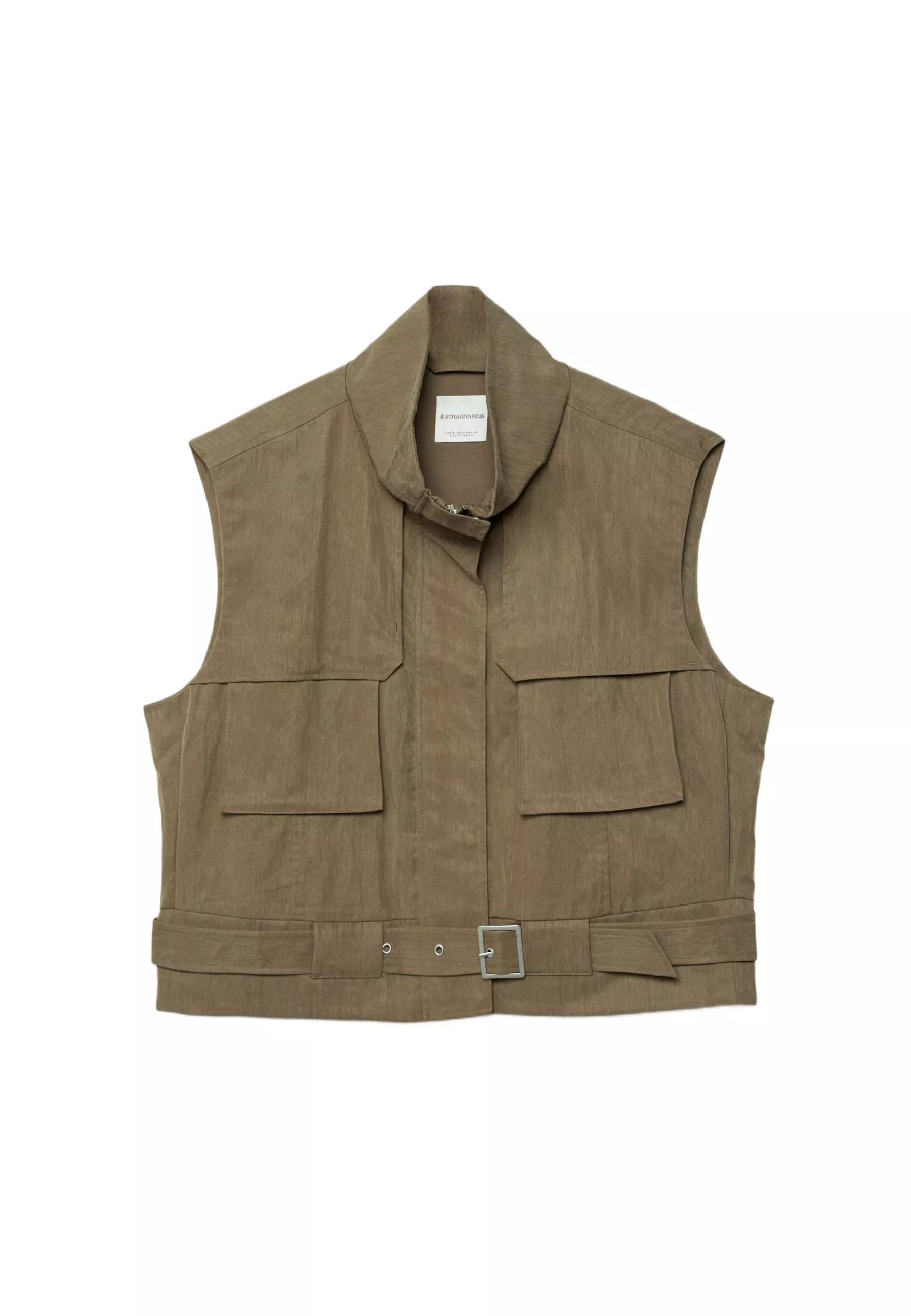 Gilet fluide utilitaire - Tout afficher femme | Stradivarius France | Stradivarius (FR)