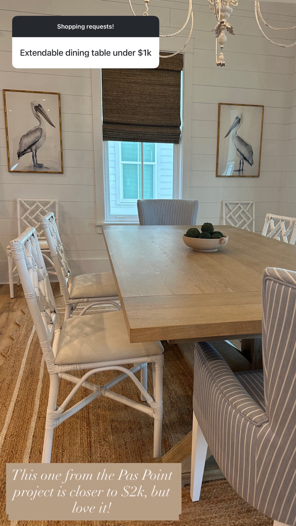 Love this extendable dining table from the pass point project! Still on sale for cyber week 🤍

#LTKHome #LTKSaleAlert #LTKHoliday