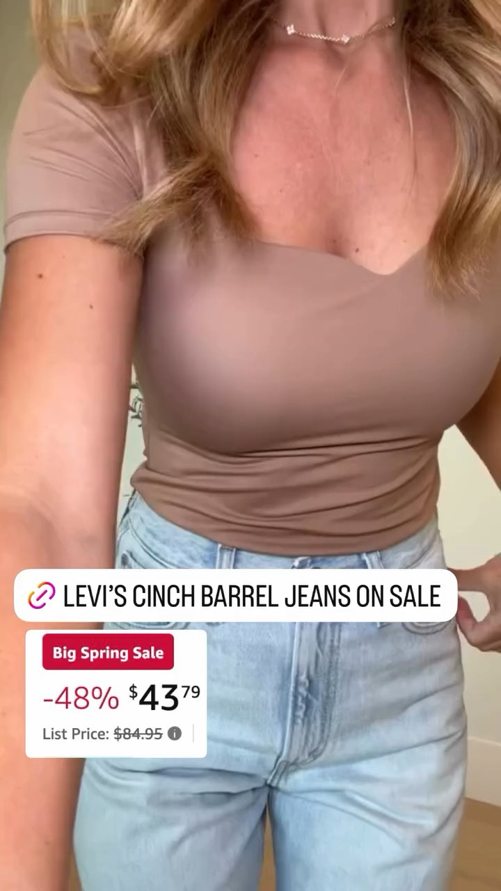 Levi’s cinch waist barrel and baggy jeans are on major sale during the Amazon big spring sale! 

#LTKPetite #LTKOver40 #LTKSaleAlert