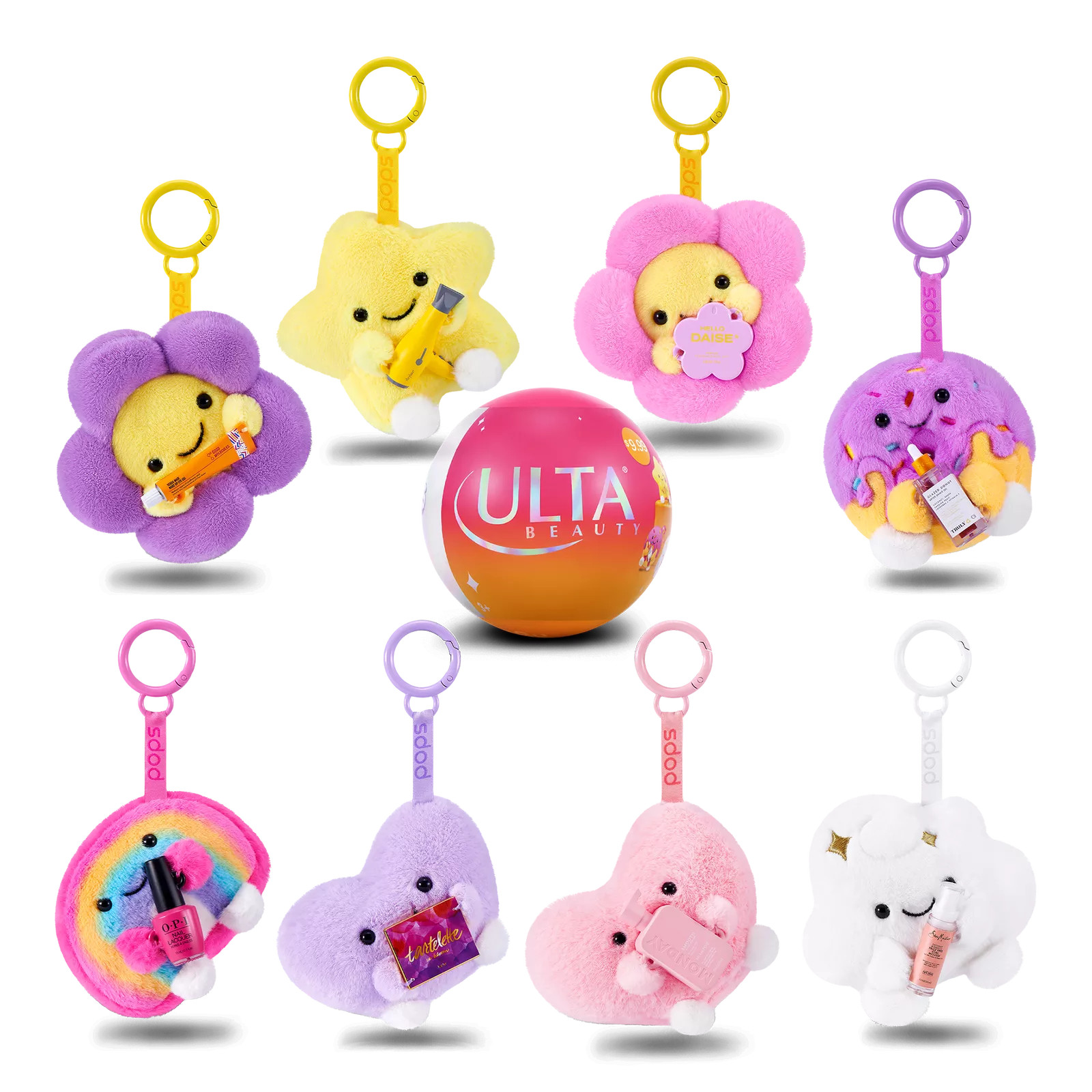 Ulta Beauty x Mini Brands Pops Plush Keychains | Ulta