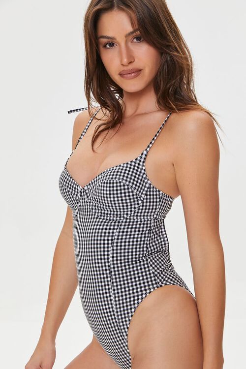 Gingham One-Piece Swimsuit | Forever 21 (US)