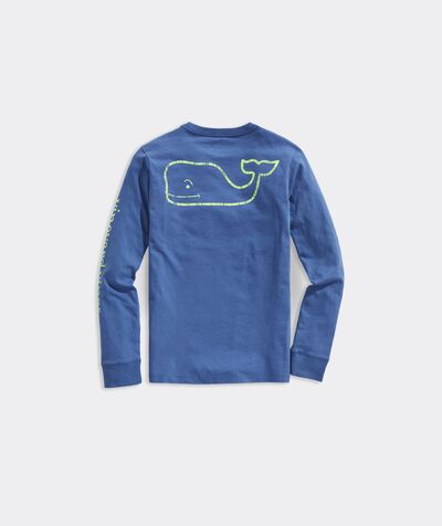 Boys' Vintage Whale Long-Sleeve Pocket Tee | vineyard vines