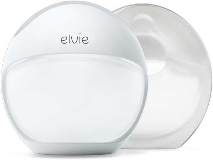 Elvie Curve - Manual Wearable Breast Pump - Hands-Free, Kick-Proof, Portable Silicone Pump That C... | Amazon (US)