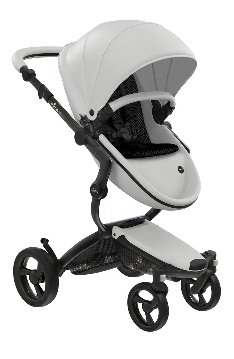 Xari 4G Black Chassis Stroller with Reversible Reclining Seat & Carrycot | Nordstrom