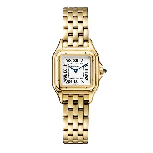 Cartier
    
    Panthere de Cartier watch, small model, quartz movement. Case in yellow gold 750... | Goldsmiths