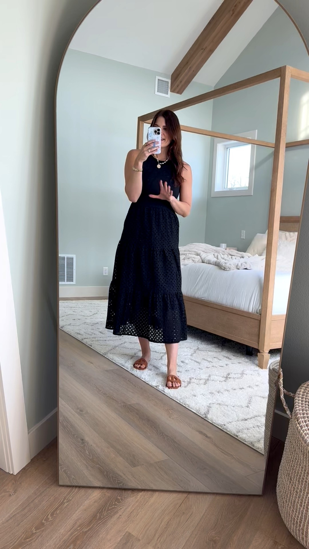 Loving this midi dress. You can dress this up with sandals or down with sneakers and a cardigan! It’s lined to the knee and has pockets! At 6’ I love where it hits!

Dress maxi midi dress black eyelet dress spring fashion spring finds sandals sun dress tall girl approved Stang and co 

#LTKootd #LTKSeasonal #LTKTall