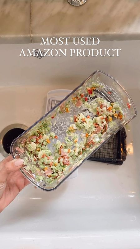 Viral salad chopper
Most used Amazon product 

#LTKfindsunder50 #LTKVideo #LTKhome