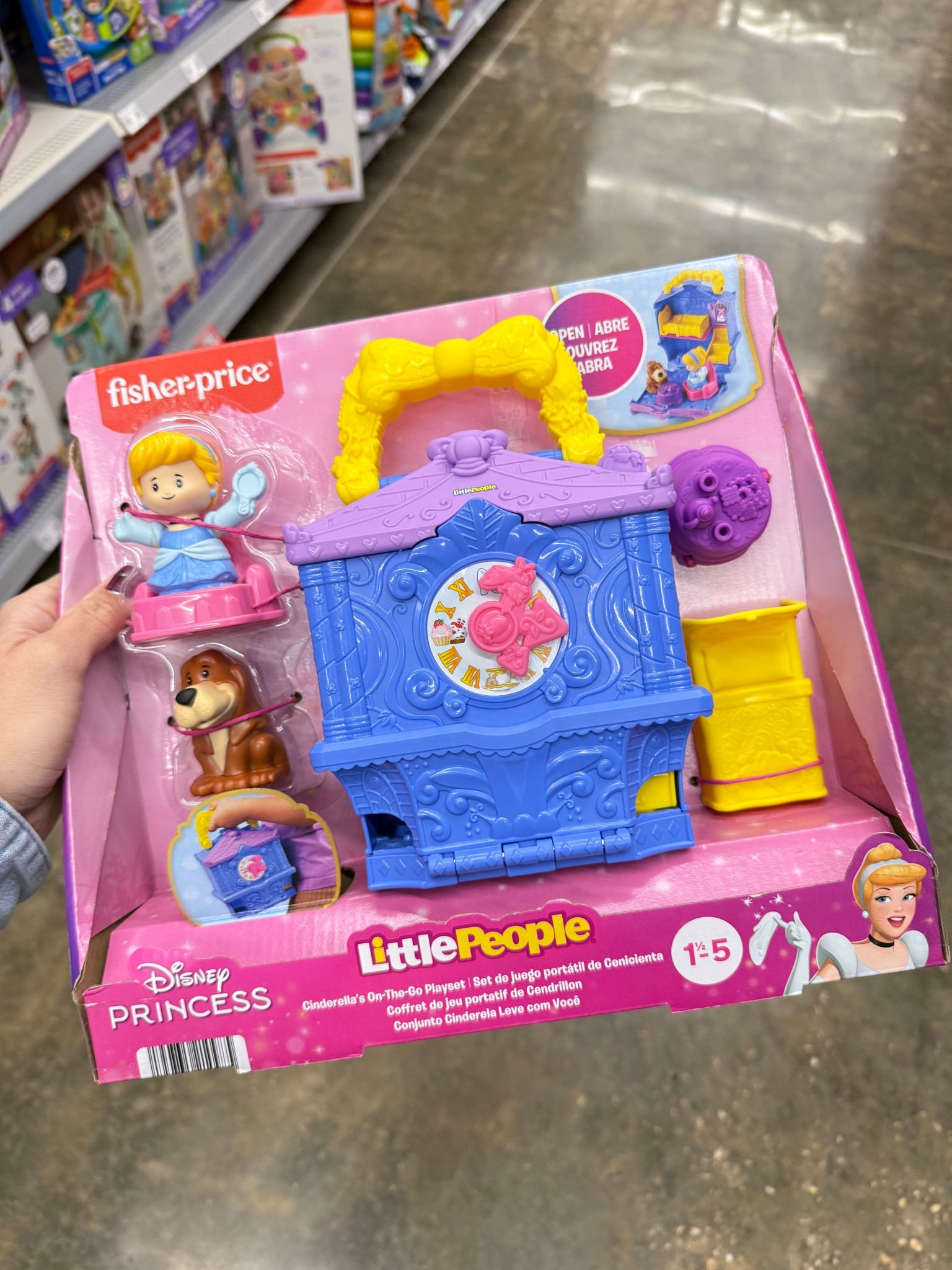 Disney Princess Cinderella On-the-Go Playset for Toddler Pretend Play

#LTKHoliday #LTKKids #LTKGiftGuide