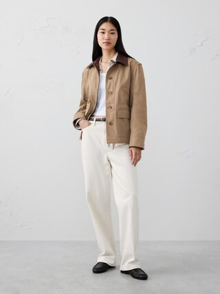 Canvas Barn Jacket | Banana Republic Factory