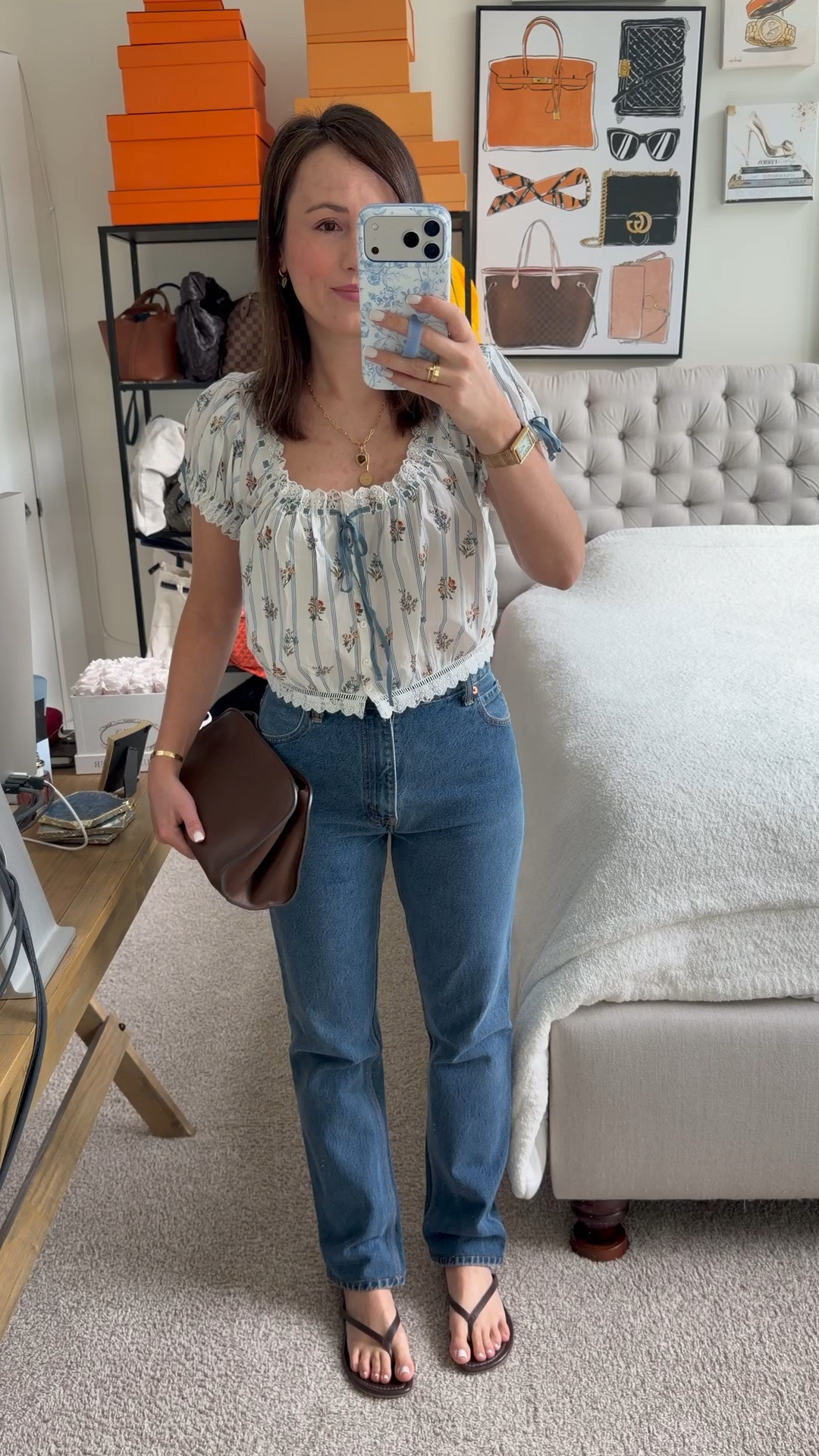 Doen blouse with vintage Levi’s!

#LTKootd #LTKSeasonal