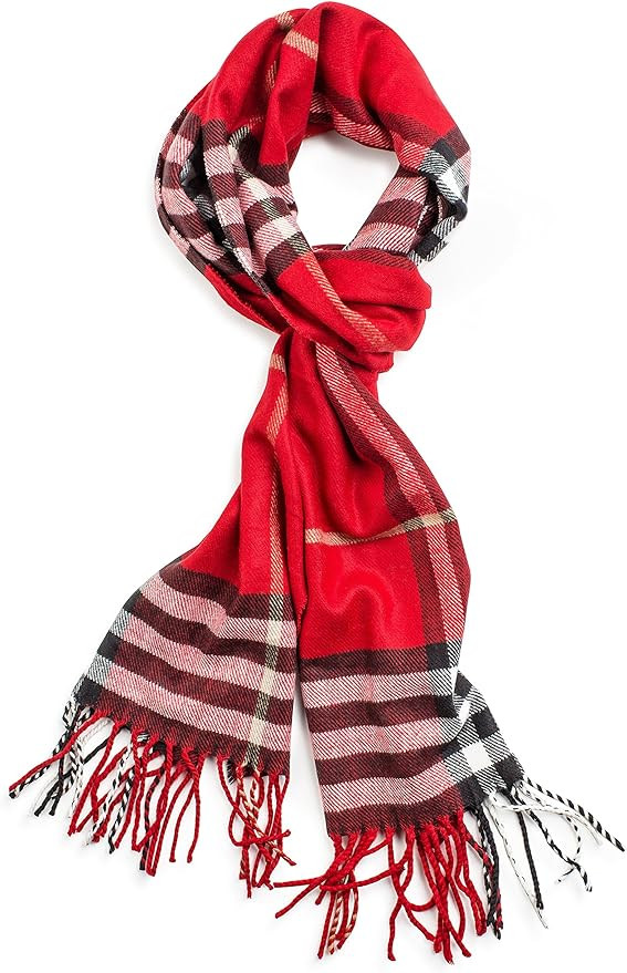 VERONZ Super Soft Classic Cashmere Feel Winter Scarf | Amazon (US)