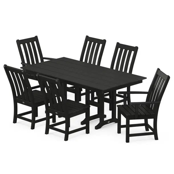 Vineyard 7-Piece Farmhouse Dining Set | Wayfair North America