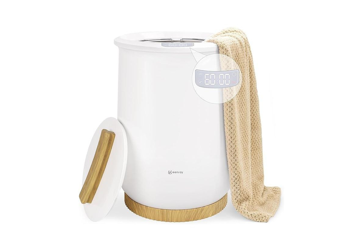 Keenray Towel Warmer 20L, Luxury Towel Warmer Bucket CL1Plus - Ceramic white | Macy's
