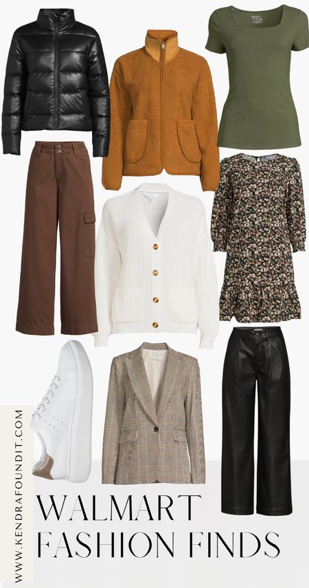 It’s fall, y’all! Okay, maybe not officially, but fall 2023 fashion is here and I’m pretty excited. 🍂

I got everything you see here on @walmart; we’re talking the perfect houndstooth blazer, faux leather pants, a floral dress, versatile sneakers, and cargo pants. I picked these items because yes, they are perfect for fall, but I can absolutely wear them year-round too. 

I’m also rounding up some other #walmartfashion finds that you should check out like the cutest shearling teddy jacket, a faux leather puffer jacket, and a cozy cardigan under $20!

I’m on a mission to prove that dressing a budget is TOTALLY possible.  We can absolutely have style on a budget, so follow along as I show you how I do it. @walmartfashion

#walmartpartner Walmart fashion. Walmart outfits. Walmart outfit ideas. Walmart finds. Walmart clothing. Cargo pants. 90s pants. Wide leg pants. Fall 2023 fashion. Fall fashion. Straight leg jeans. Walmart jeans. White sneakers. Closet staples. Minimalist fashion inspiration. Outfit of the day. Walmart deals. Walmart must-haves. #walmartfinds #walmartstyle #walmartdeals #walmartfind #budgetfashion #budgetstyle #minimalistfashion #outfitinspo #ootd #wiw #miniamlist #outfitideas #outfit #lookforless affordable fashion.


#LTKstyletip #LTKfindsunder50 #LTKsalealert