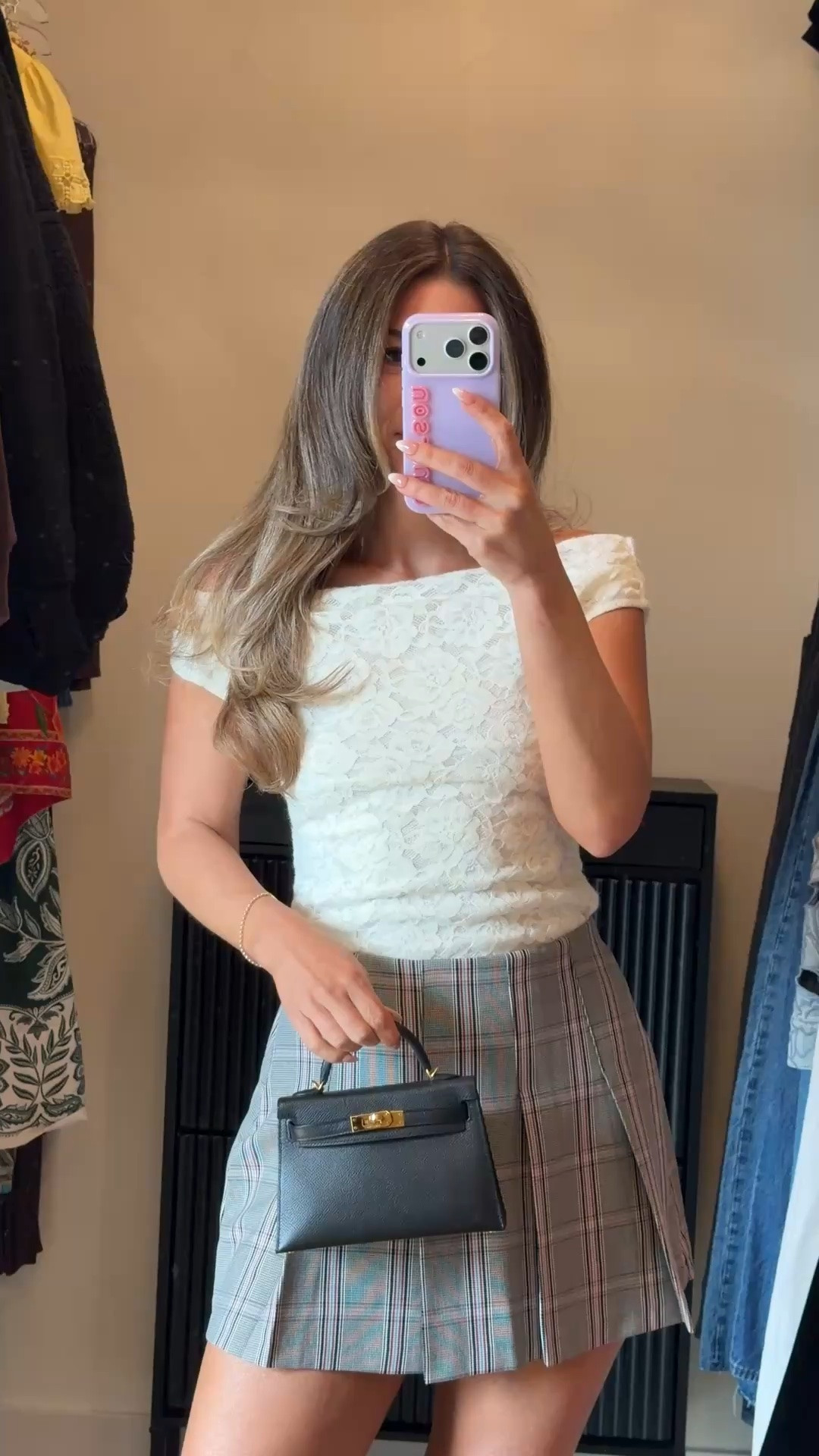 white off-shoulder lace top with black kitten heels and abercrombie skort on repeat this fall 🍂

Astr code - emerson15
electric picks - emerson20

I’m 5’4” and typically wear a size small
• xs in the skort

skort outfits, athletic skorts, casual skort outfits, summer skort outfits, amazon skorts, everyday skort outfits, fall outfits, autumn outfits, sweaters, casual outfits, thanksgiving outfits, family photo outfits, date night outfits, work outfits, fall fashion, autumn fashion, cozy outfits, transitional outfits, neutral outfits, everyday outfits, weekend outfits, women’s fashion

#LTKmomlife #LTKootd #LTKSeasonal