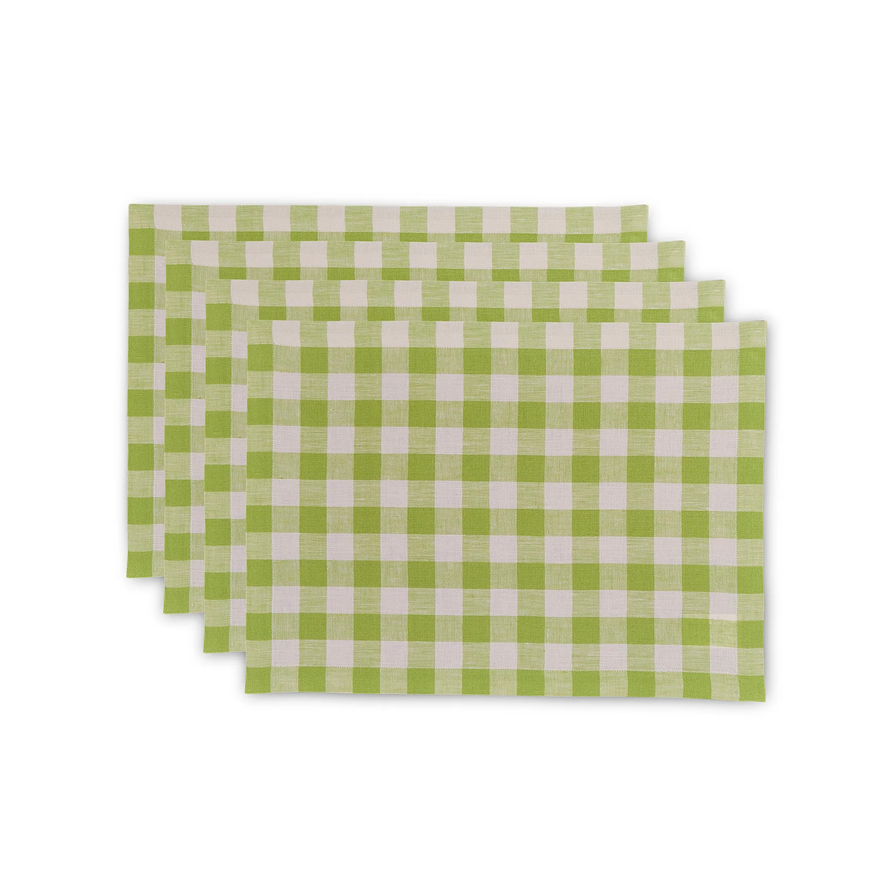 Morgan Check Placemats - Sale | Solino Home